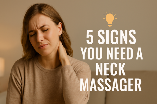 5 Signs You Need a Neck Massager – According to Experts